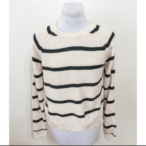 Love Stitch Striped Sweater